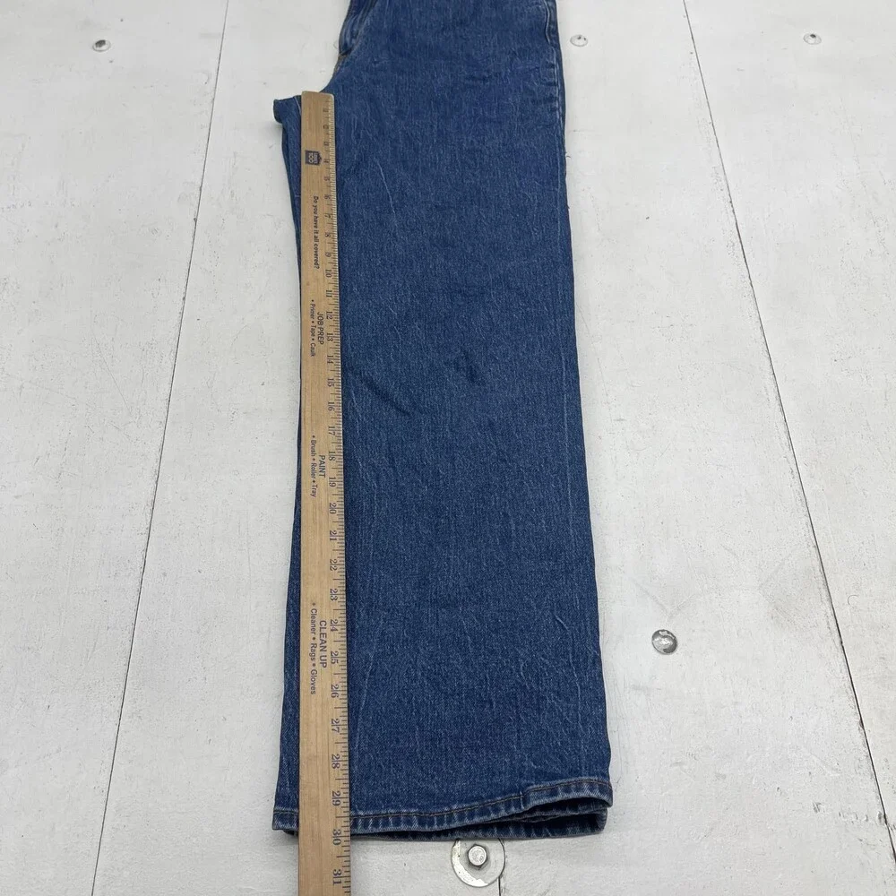 Abercrombie & Fitch Jeans Womens 12 90s Relaxed High Rise Straight Leg Denim - Picture 6 of 7